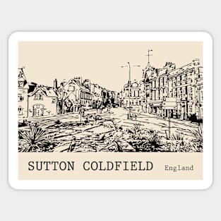 Sutton Coldfield England Sticker